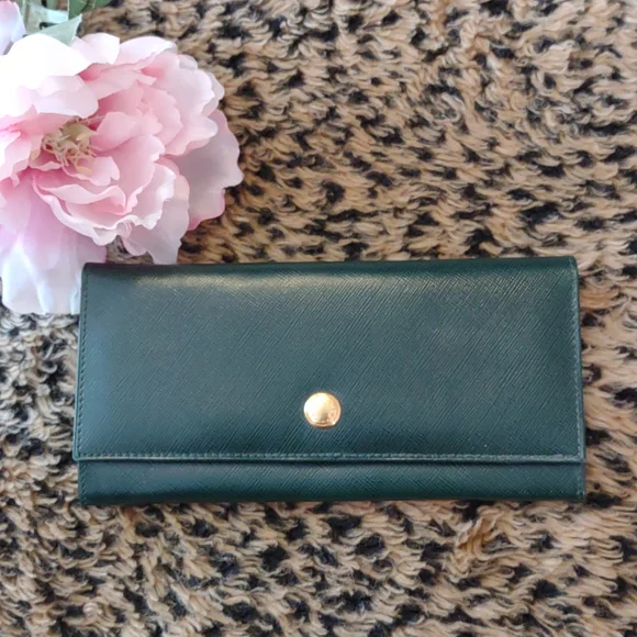 Portefeuille Sonia Rykiel En Cuir Noir Pour Femme - Occasion En Parfait état